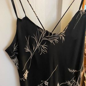 Long paige long spaghetti straps dress